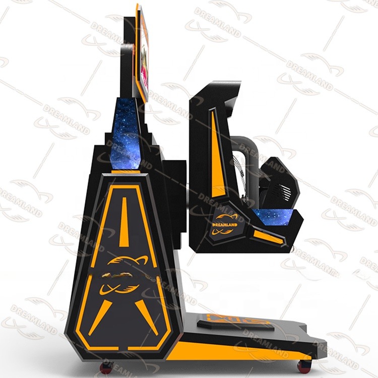 Dreamland exclusive vr simulator 9d vr machine 360 degree vr roller coaster for amusement theme park