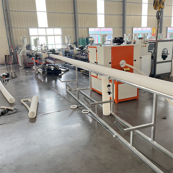 PE Corrugated Pipe Extrusion Line Manufacturer / HDPE Pipe Production Machine