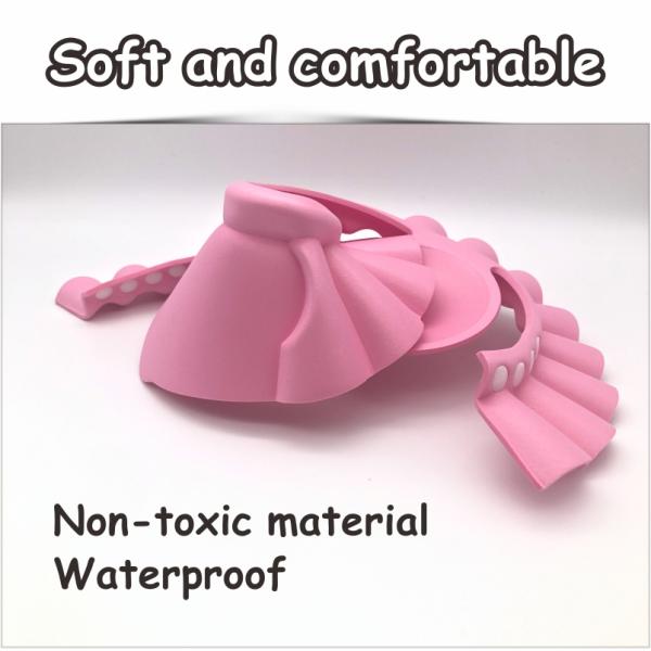 Adjustable Shampoo Baby Shower Caps Multifunctional EVA Material