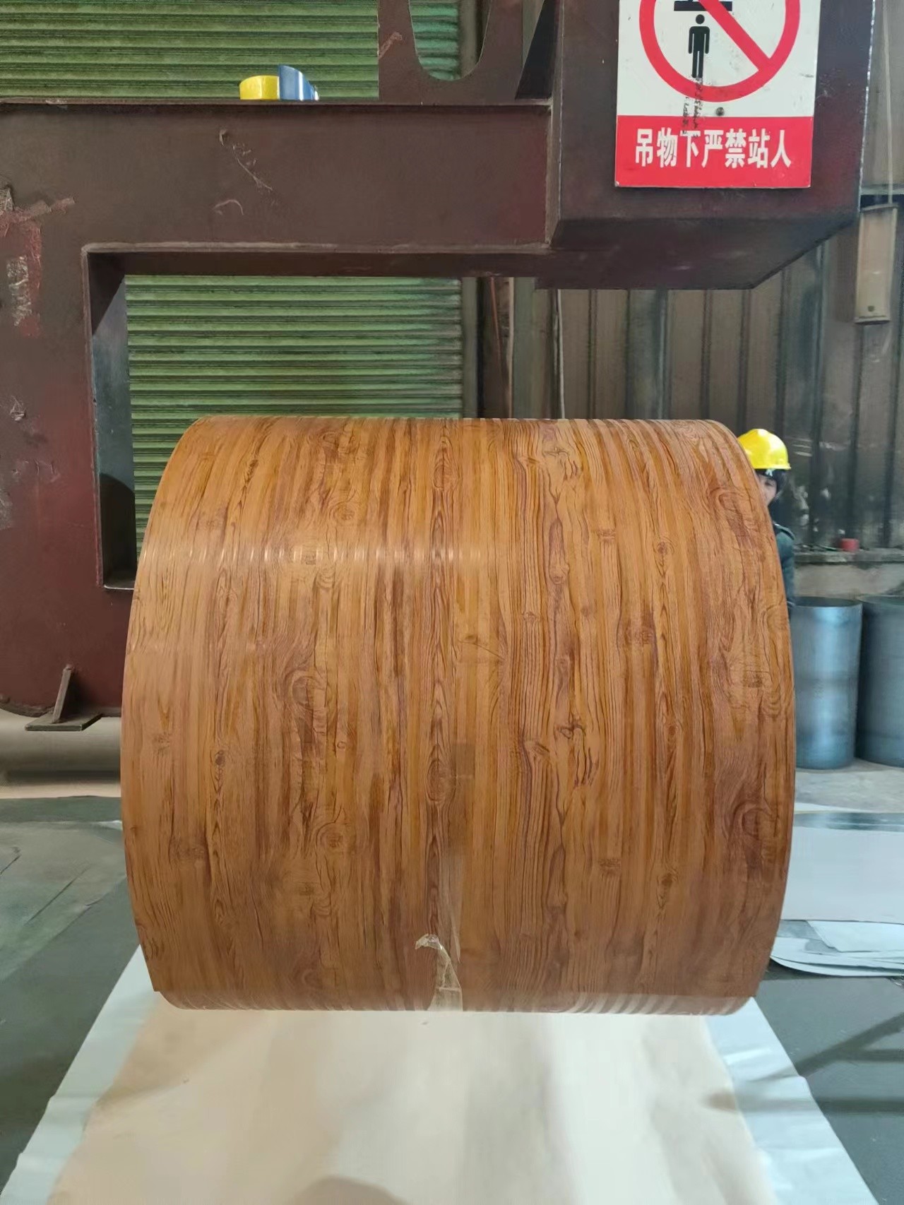 Wood Grain Printech Color Coated Coil PPGL Steel Coil Z275 PVDF DX51D