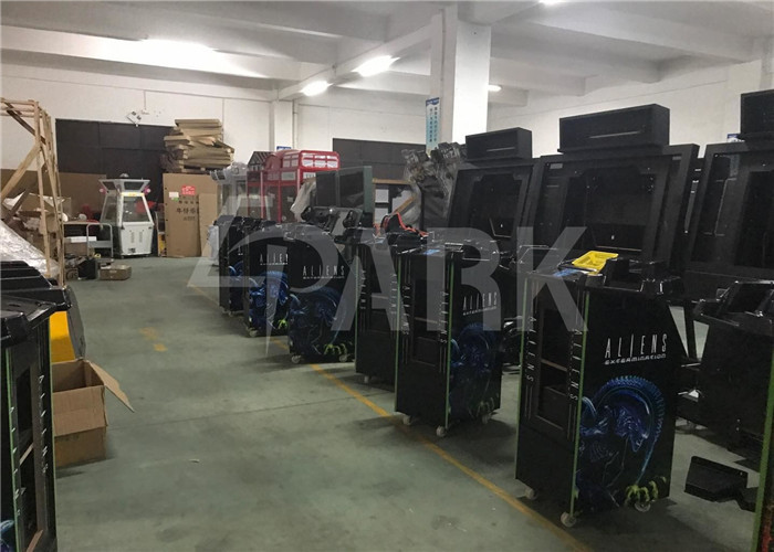 42 Inches Alien Video Arcade Shooting Simulator Machine For Game Center