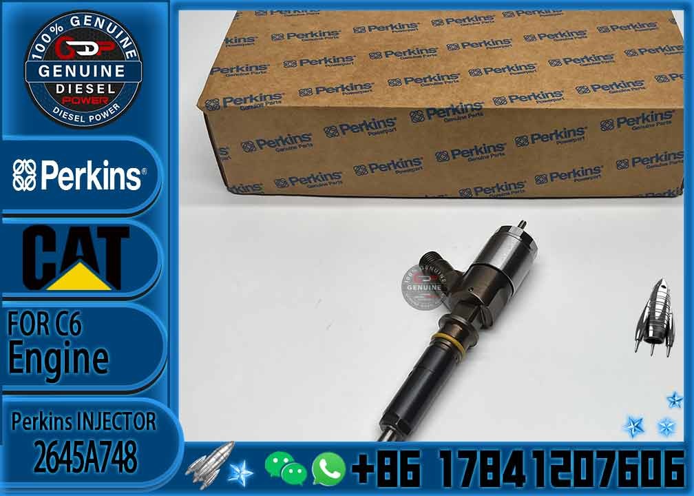 Common rail injector fuel injecto 2645A717 32F61-00013 10R-7675 2645A748 for C4.2 C6.4 Excavator C4.2 C6.4 320D