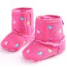Buy cheap Norht Europe Winter snow warm cotton walking shoes star Newborn toddler baby from wholesalers