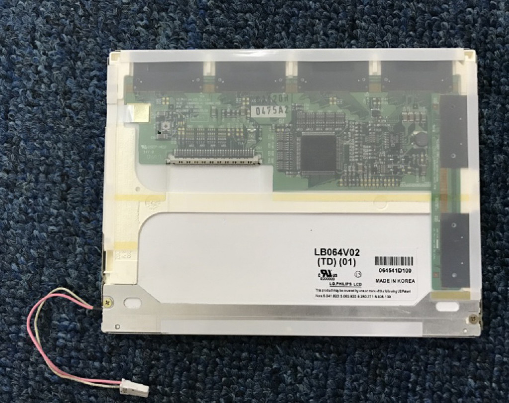 LB064V02-TD01 LG Display 6.4" 640(RGB)×480, VGA 124PPI 250 cd/m² INDUSTRIAL LCD DISPLAY