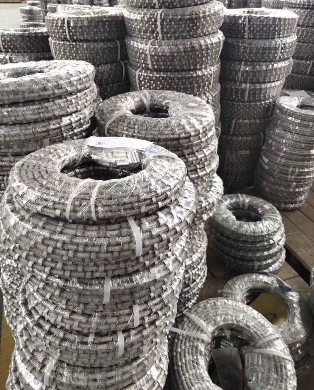 Rubber Diamond Wire Saw For Granite