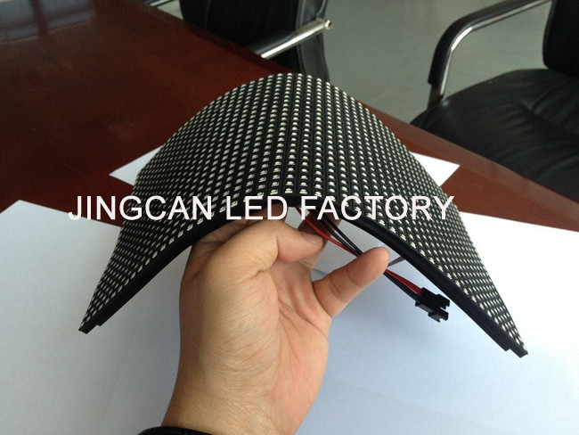 Customized Size Flexible LED Screen Soft With 160° Vision Angle