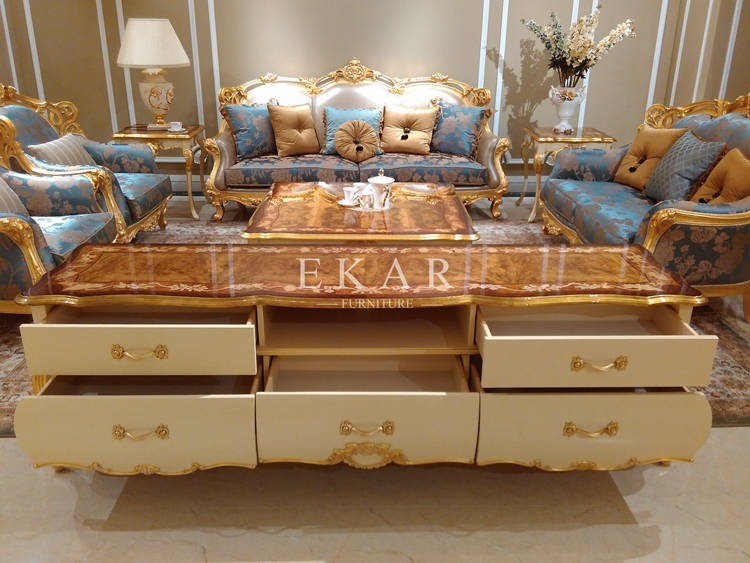 Modern Designs European Style Solid Wooden Coffee Tables FC-126B