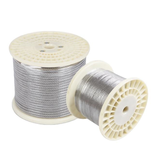 20mm Stainless Steel Wire Rope 8*19W+IWR Strong Safe And Corrosion Resistant