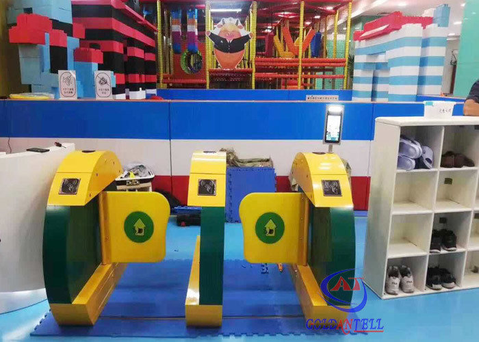 High Speed Pedestrian Facial Recognition System Turnsitle Gate Etrance & Exit Access