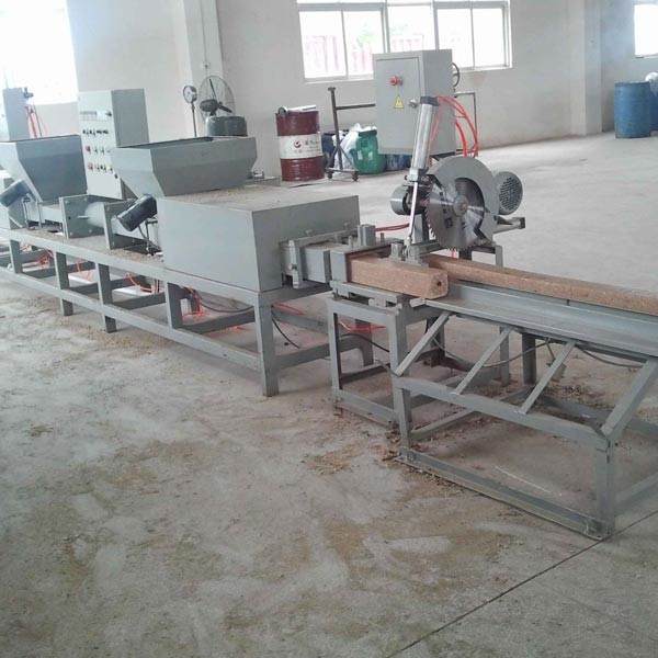 Uniform Size Moulded Wood Shavings Pallet Block Machine