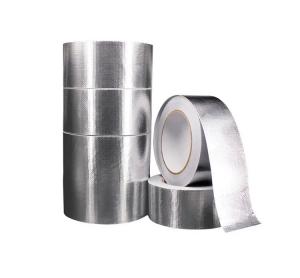 Buy cheap HVAC Fireproof Aluminium Foil Waterproof Tape Fiberglass Thermal Insulation Tape product