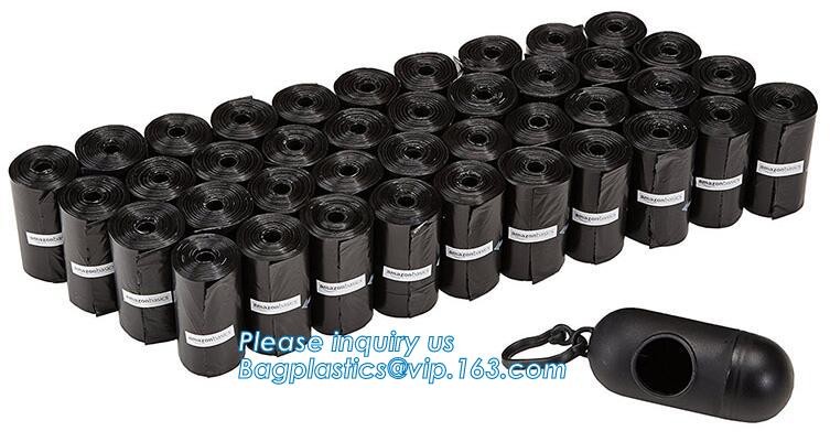 High Quality Eco-friendly Degradable Fashion With Printing Doggy Pet Dog Waste Poop Bags, Eco friendly pet dog waste poo