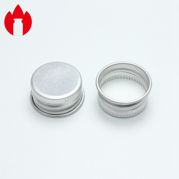 20mm 24mm 28mm Metal Aluminum Screw Caps With PE Gasket