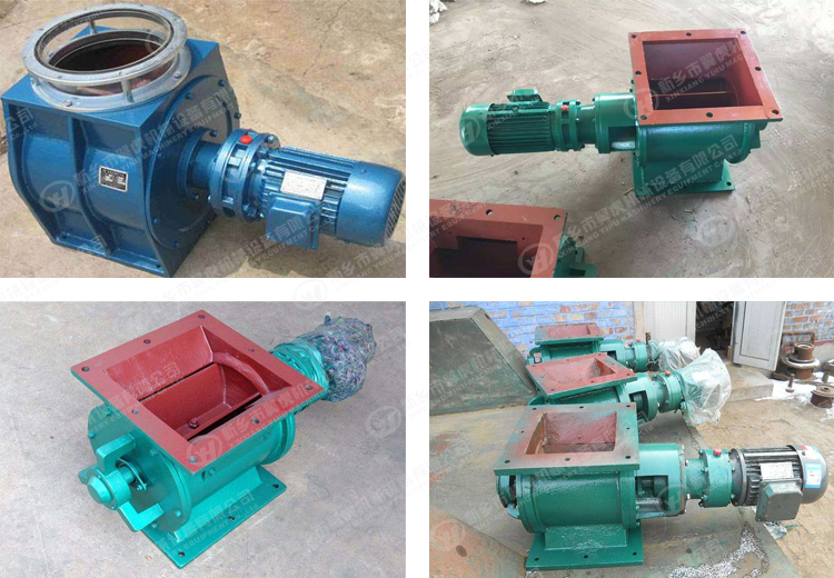 Industry Rotary Dosing Feeder Pneumatic Plug Diverter Valve 1 Year Warranty