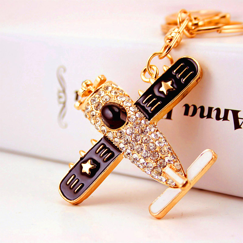 Irregular Key Chain Ornaments , 2.5inches personalized airplane keychain