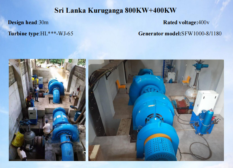 High Quality Hot Selling Hydro Turbine Generator Water Energy and Hydropower Spare Parts For Small Power Station