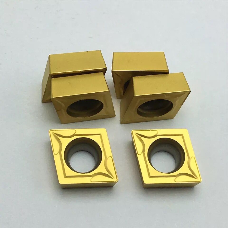 PVD Coating Ccmt09t304 Carbide Inserts Hard Turning Ccmt09t308