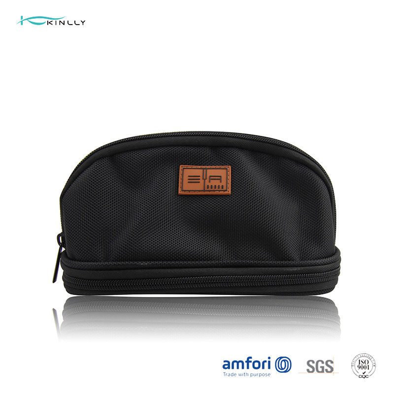 Women'S Nylon 8.66" ISO9001 Makeup Brush Bag