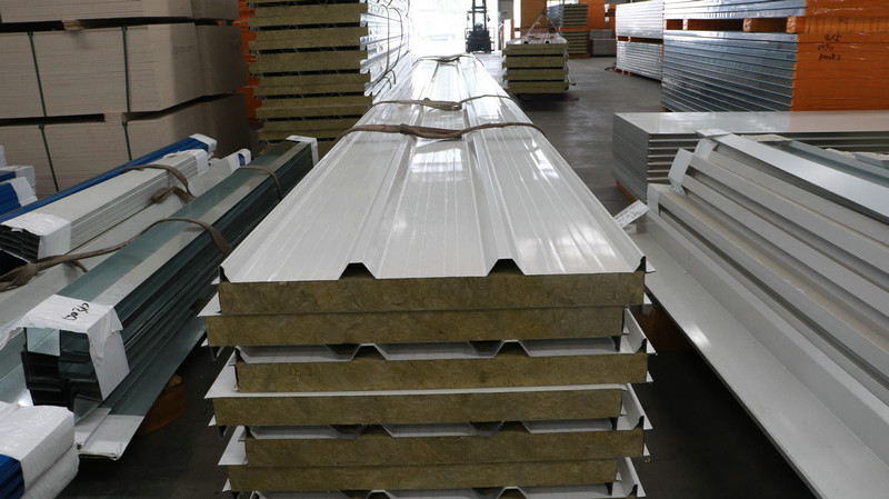 Acoustic RAL Color Roof Rock Wool Insulation Board