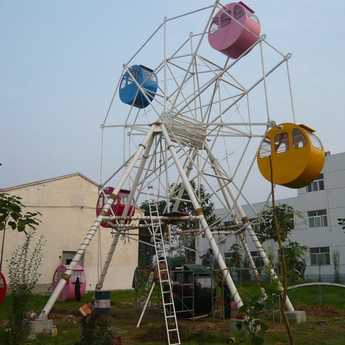 Outdoor Big Wheel Fairground Ride , 360 Degrees Ferris Wheel Attraction