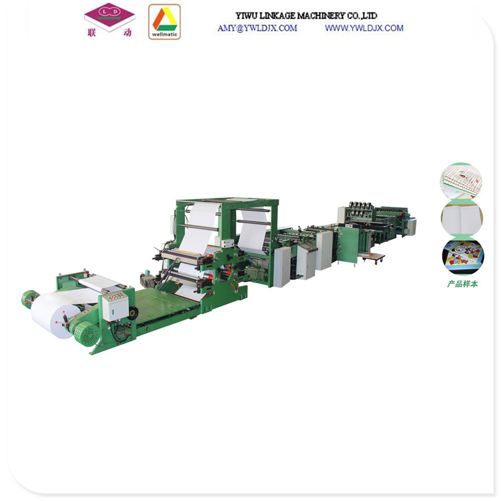 Office Stationery High Speed Exercise and Note Book Making Machine for Printing Press