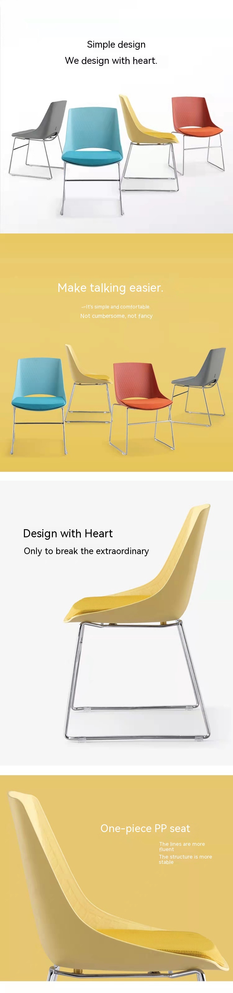 Stackable Conference Chair The Perfect Choice for a Modern and Simple Conference Room