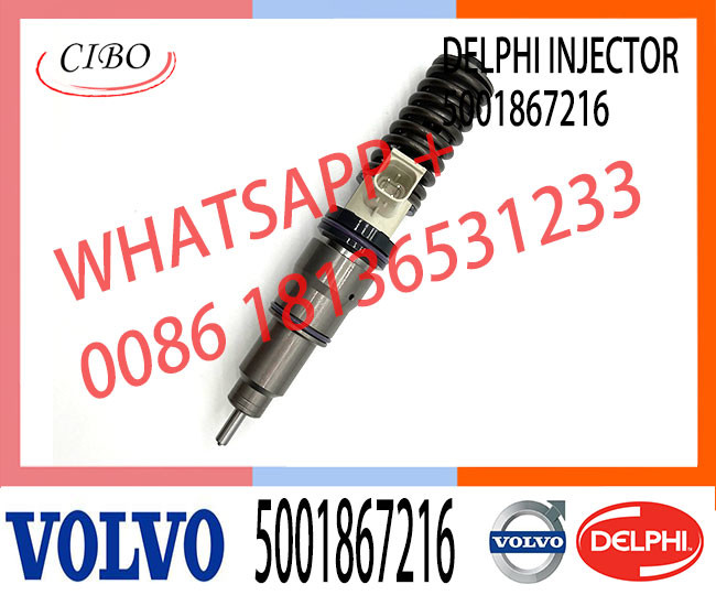 Diesel Fuel Injector 21644596 5001867216 7420708597 7421582094 7421644596 E3.18 for VOL REN-AULTT 11LTR EURO3 HI