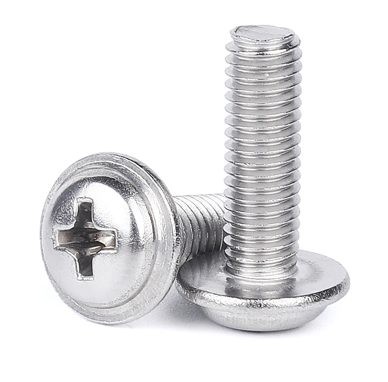 Top-notch Factory Supply Customized High-quality Stainless Steel Pan Head Micro Screws with Washer