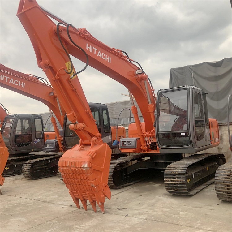 12 Ton Mini Excavator Hitachi 120 Used Hitachi EX120 Excavator In Good Condition