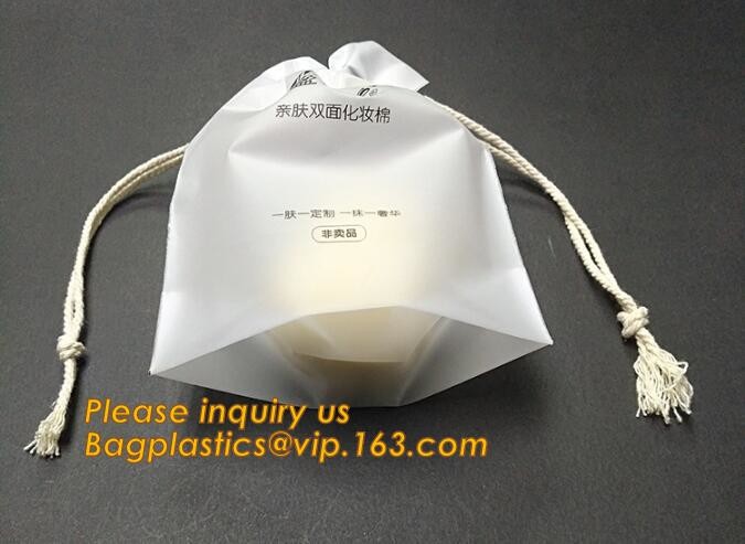 Factory Custom made Environmental PVC clear packaging toy storage handle bag,plastic tote packaging bag with handles fro