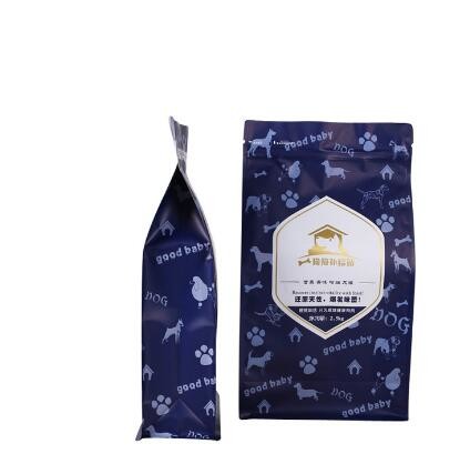 Trade Assurance Custom Printed Flat Bottom Resealable Aquatic Animals Meal Food Packaging Fish Pouch