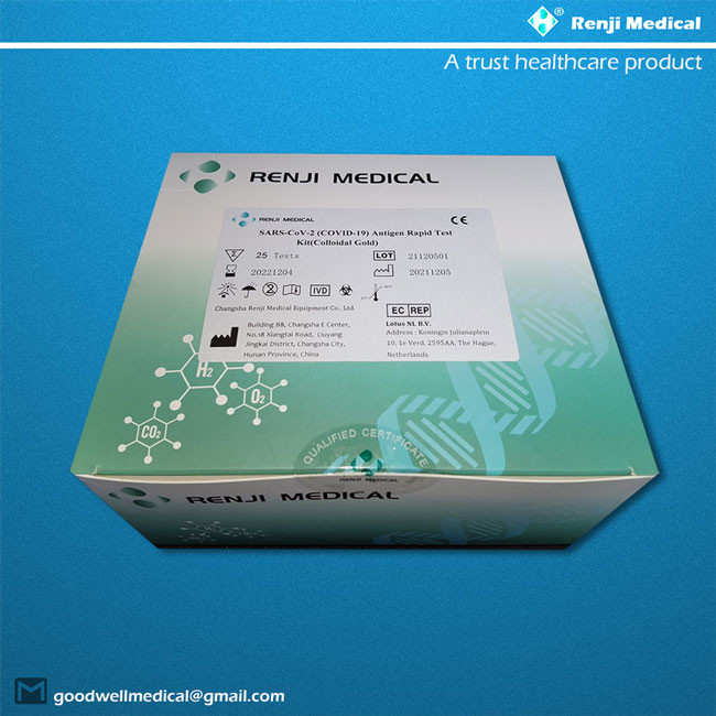 EO Sterlize Covid Rapid Antigen Test Kit 15 Minutes For Fast Results