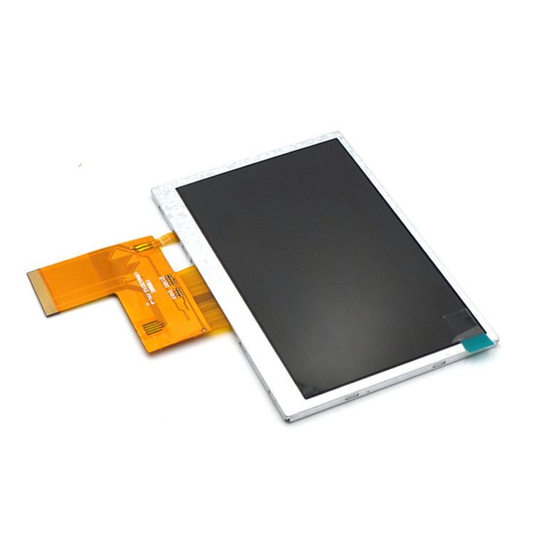 480X272 RGB 40pin Interface 500CD/M2 4.3" TFT LCD Display