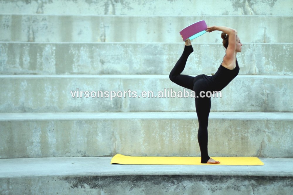 Yoga Accessory Balance Core Strength TPE Yoga Wheel