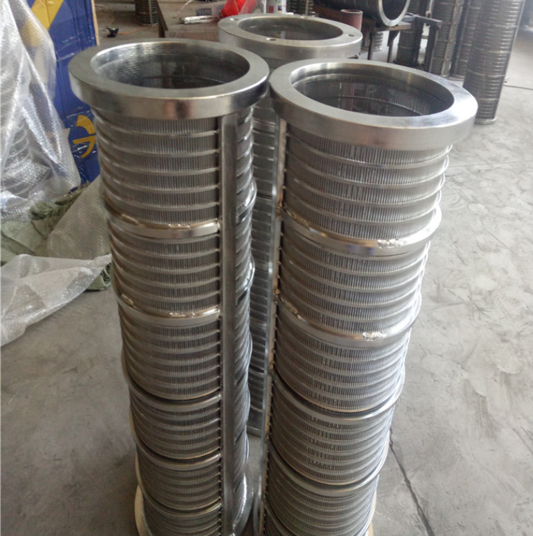 Johnson Filter Pipe Sand Control Continuous Slotted Tube Wire Wrap Wedge Wire Screen