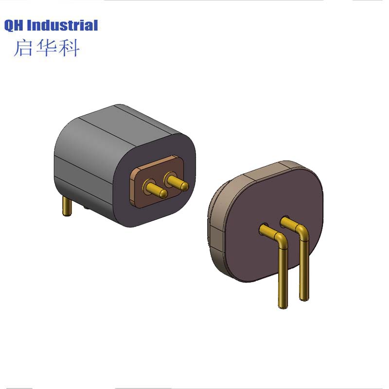 2Pin 1A 2A 1.5mm Pitch Smart Wearable Device Male Female LED LCD Magnetic Signal Pogo Pin Charger Power Connector