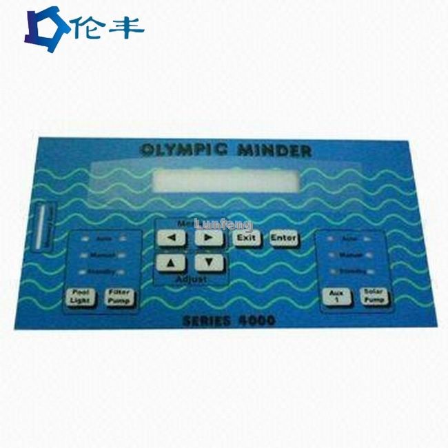 Flat Pc Front Graphic Panel Overlay 3M Adhesive 3M467 3M468