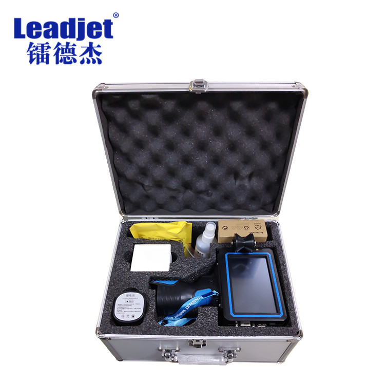 OEM Portable Handheld Inkjet Printer , Handheld Expiry Date Printing Machine 16.8V
