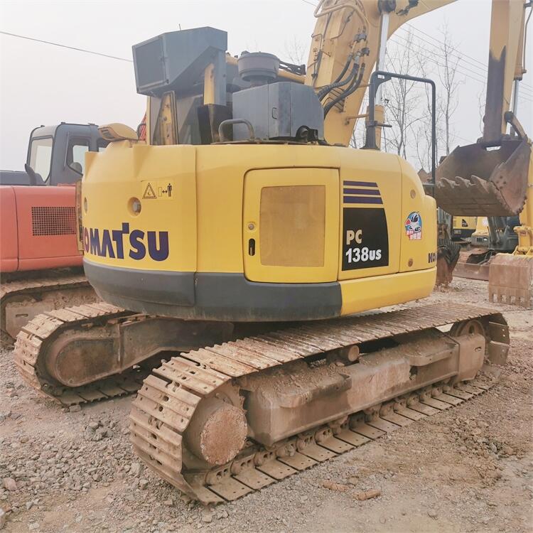 Operating Weight 13400 KG Komatsu PC138 Excavator Original Color 13 Ton for Good Health