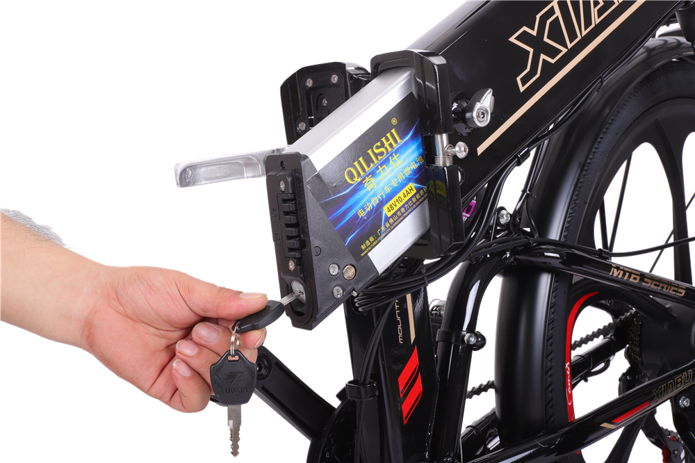 8 Magnet Pedal Assist 48V 10AH MTB Style Foldable Electric Bicycle 24 Inch 26 Inch Optional One Seat