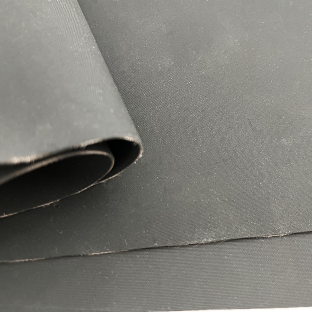 Wholesale 1 layer 2 ply canvas reinforced rubber strip sheet with fiberglass polyester cotton cloth