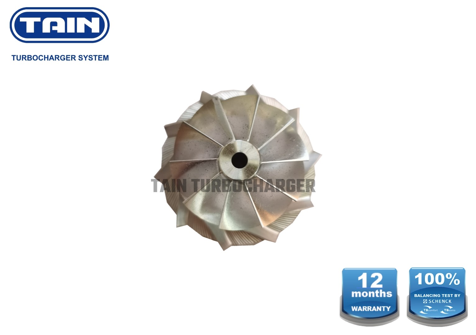 10 Blade Billet Turbo Compressor Wheel Upgrade For VW / Skoda OCTAVIA TDI 4Motion