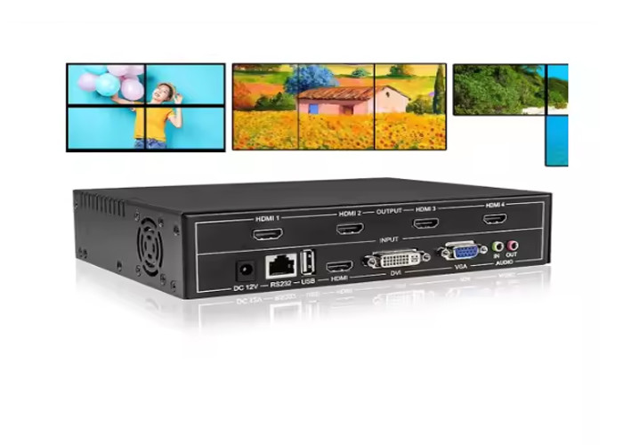 HDMI Video Wall Controller for Stunning Visual Displays and Advertising