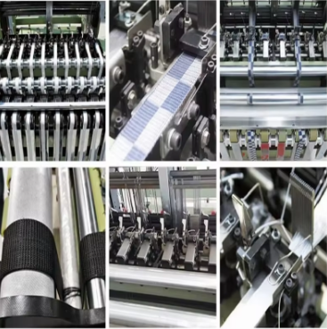 Professional Custom High Quality Automatic Electronic Shuttleless Needle Loom Weaving Machine for Narrow Fabric