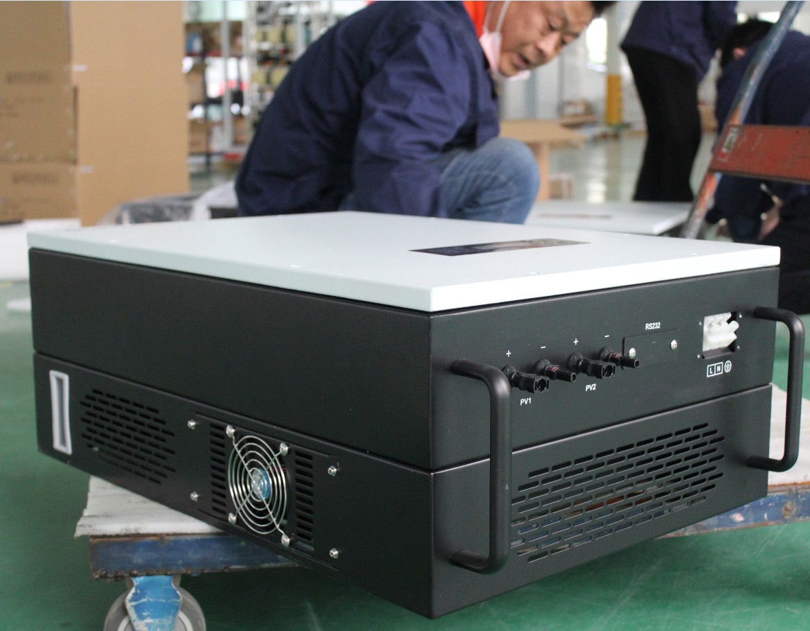 Three Phase On Grid Inverter Photovoltaic Solar Grid Connected Inverter MPPT