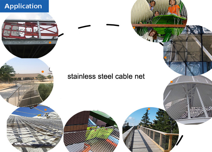 4.0mm Stainless Steel Wire Trellis For Climbing Plants AISI 316l 100x100mm
