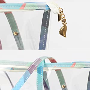 Clear handbag