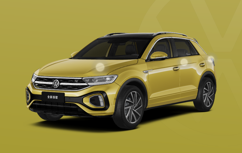 2024 T-ROC Compact 5-seats SUV Gasoline Vehicle Forward Shift Number 7 Fuel Gas/Petrol DSG Automobile 300TSI
