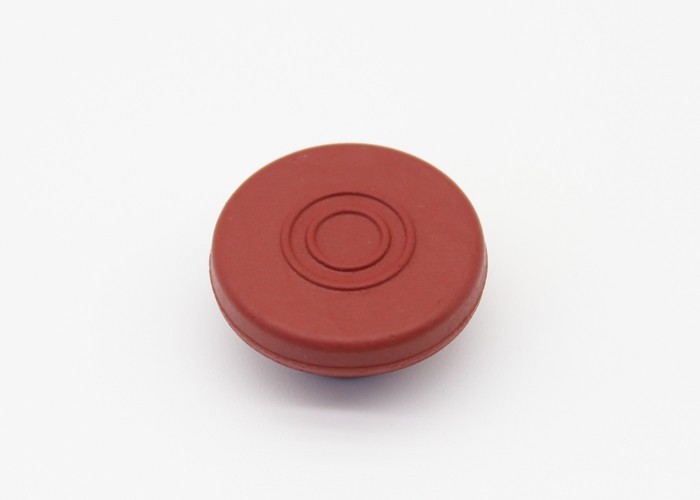 20-A Red Pharmaceutical Rubber Stoppers With Wonderful Chemical Stability