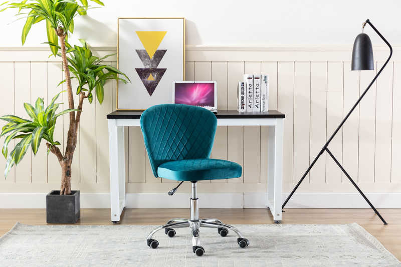 Computer Chair Task Chair Home Executive Desk Chair-Teal